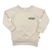 Fleece-Lined 'Mini' Pullover | Cream