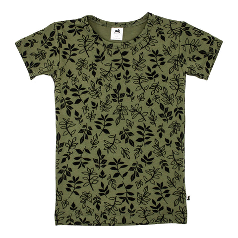 Baby/kid’s All-over Print Slim-fit T-shirt | Fern Kid’s Bamboo/cotton 1