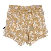Baby/kid’s High Waisted Shorties | Palm Fronds Kid’s Shorts Bamboo/cotton 2