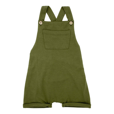 Baby/kid’s Short Overalls | Olive Kid’s Overalls Bamboo/cotton 1