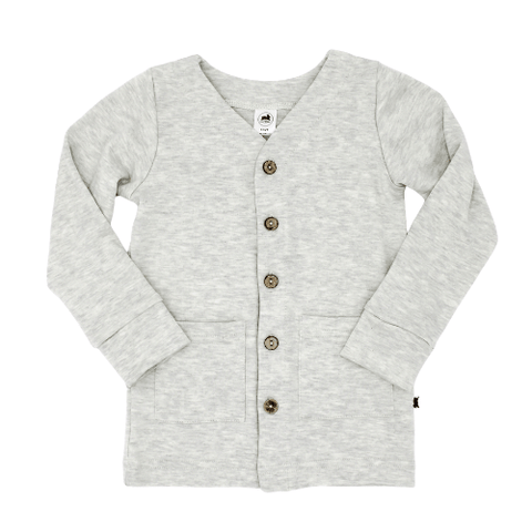 Baby/kid’s/youth Cardigan | Ash Kid’s Bamboo/cotton 1