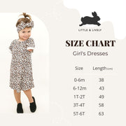 Baby/kid’s/youth Daphne Dress | Bronze Leopard Girl’s Bamboo/cotton 8