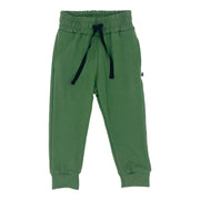 Baby/kid’s/youth Drawstring Joggers | Leaf Green Kid’s Joggers Bamboo/cotton 1
