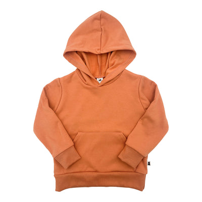Baby/kid’s/youth Fleece-lined Kangaroo Hoodie | Orange Kid’s Pullover