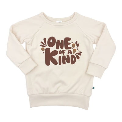 Baby/kid’s/youth Fleece-lined ’one Of a Kind’ Pullover | Cream Kid’s