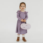 Baby/kids/youth Harper Dress | Violet Girl’s Bamboo/cotton 2
