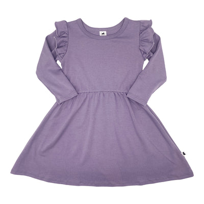 Baby/kids/youth Harper Dress | Violet Girl’s Bamboo/cotton 1