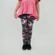 Baby/kid’s/youth Leggings | Paradise Floral Leggings Bamboo/cotton 2