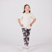 Baby/kid’s/youth Leggings | Watercolour Floral Leggings Bamboo/cotton 4