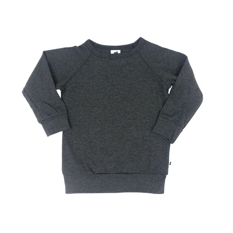 Baby/kid’s/youth Pullover | Charcoal Kid’s Bamboo/cotton 1