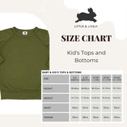 Baby/kid’s/youth Pullover | Olive Kid’s Bamboo/cotton 2