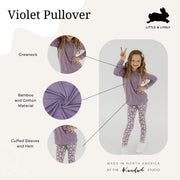 Baby/kid’s/youth Pullover | Violet Kid’s Bamboo/cotton 6