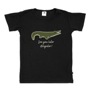Baby/kid’s/youth ’see You Later Alligator’ Slim-fit T-shirt | Black Kid’s