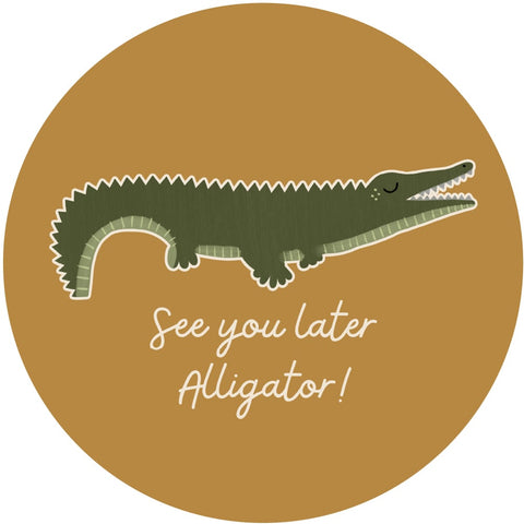 Baby/kid’s/youth ’see You Later Alligator’ Slim-fit T-shirt | Umber Kid’s