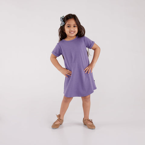 Baby/kid’s/youth Winslow Dress | Violet Girl’s Bamboo/cotton 2