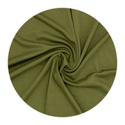 Fleece-lined Brimless Pom Bonnet | Olive Bamboo/cotton 8