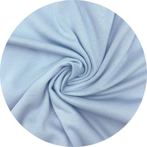 Long Sleeve Baby Onesie | Powder Blue Bamboo/cotton 9