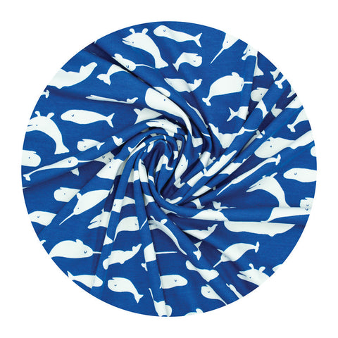 Whales | Headwrap Bamboo/cotton 2